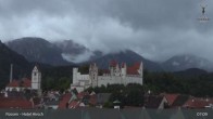 Archiv Foto Webcam Hohes Schloss in Füssen 06:00