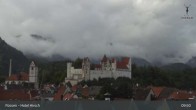 Archiv Foto Webcam Hohes Schloss in Füssen 09:00