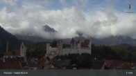Archiv Foto Webcam Hohes Schloss in Füssen 10:00