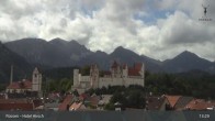 Archiv Foto Webcam Hohes Schloss in Füssen 12:00
