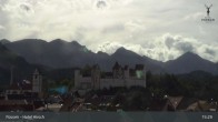 Archiv Foto Webcam Hohes Schloss in Füssen 14:00