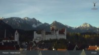 Archived image Webcam Füssen: High Palace 07:00