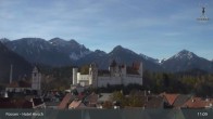 Archived image Webcam Füssen: High Palace 10:00