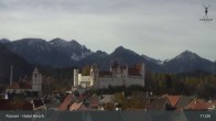 Archiv Foto Webcam Hohes Schloss in Füssen 10:00