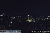 Archived image Webcam Lausanne - Lac Léman 23:00