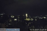 Archived image Webcam Lausanne - Lac Léman 23:00