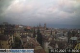 Archived image Webcam Lausanne - Lac Léman 17:00