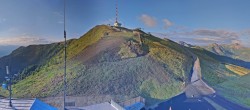 Archived image Webcam Goldeck ski resort: Panoramic view 06:00