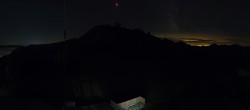 Archiv Foto Webcam Panoramablick Goldeck 23:00