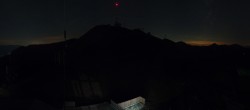 Archived image Webcam Goldeck ski resort: Panoramic view 23:00