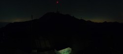 Archived image Webcam Goldeck ski resort: Panoramic view 01:00