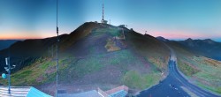 Archived image Webcam Goldeck ski resort: Panoramic view 05:00
