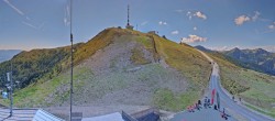 Archived image Webcam Goldeck ski resort: Panoramic view 11:00