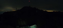 Archived image Webcam Goldeck ski resort: Panoramic view 23:00