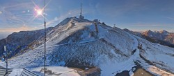 Archived image Webcam Goldeck ski resort: Panoramic view 07:00