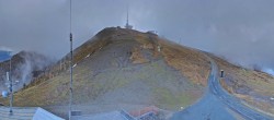Archived image Webcam Goldeck ski resort: Panoramic view 09:00