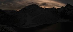 Archiv Foto Webcam Pitztal: Rifflsee 23:00