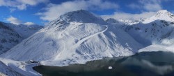 Archived image Webcam in the Pitztaler Gletscher Rifflsee Ski Resort 07:00