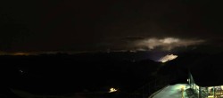 Archived image Webcam Austria&#39;s highest Café 23:00