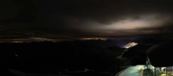 Archived image Webcam Austria&#39;s highest Café 23:00