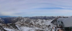Archiv Foto Webcam Kaffeehaus am Pitztaler Gletscher 13:00