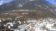 Archived image Webcam Panoramic view of Landeck in Tyrol 11:00