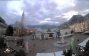 Archiv Foto Webcam Bozen - Panorama Waltherplatz 19:00
