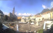 Archiv Foto Webcam Bozen - Panorama Waltherplatz 09:00