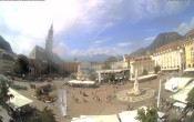 Archiv Foto Webcam Bozen - Panorama Waltherplatz 11:00