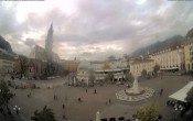 Archiv Foto Webcam Bozen - Panorama Waltherplatz 09:00