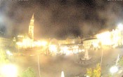 Archiv Foto Webcam Bozen - Panorama Waltherplatz 21:00
