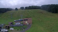 Archiv Foto Webcam Grebenzen: Blick auf Sessellift und Piste 06:00