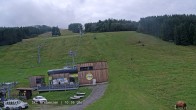 Archiv Foto Webcam Grebenzen: Blick auf Sessellift und Piste 09:00