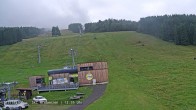 Archiv Foto Webcam Grebenzen: Blick auf Sessellift und Piste 11:00