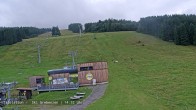 Archiv Foto Webcam Grebenzen: Blick auf Sessellift und Piste 13:00