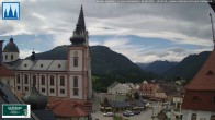 Archiv Foto Webcam Basilika Mariazell 09:00