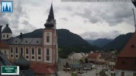 Archiv Foto Webcam Basilika Mariazell 15:00