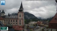 Archiv Foto Webcam Basilika Mariazell 09:00