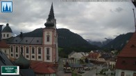 Archived image Webcam Basilica in Mariazell 08:00