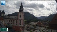 Archived image Webcam Basilica in Mariazell 13:00