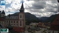 Archiv Foto Webcam Basilika Mariazell 11:00