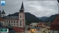 Archived image Webcam Basilica in Mariazell 05:00