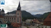 Archived image Webcam Basilica in Mariazell 08:00