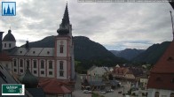 Archived image Webcam Basilica in Mariazell 09:00