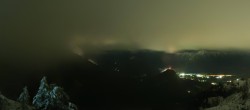 Archived image Webcam View from the Loser Alm 01:00