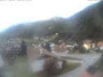 Archiv Foto Webcam Berghotel Tyrol im Schnalstal: Blick auf das Dorf Unser Frau 05:00