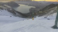 Archiv Foto Webcam Ohau Snow Fields: Blick auf den Lake Ohau 07:00