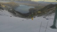 Archived image Webcam Ohau Snow Field - View towards Lake Ohau 16:00