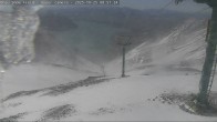 Archived image Webcam Ohau Snow Field - View towards Lake Ohau 08:00