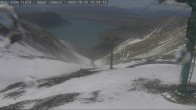 Archived image Webcam Ohau Snow Field - View towards Lake Ohau 12:00